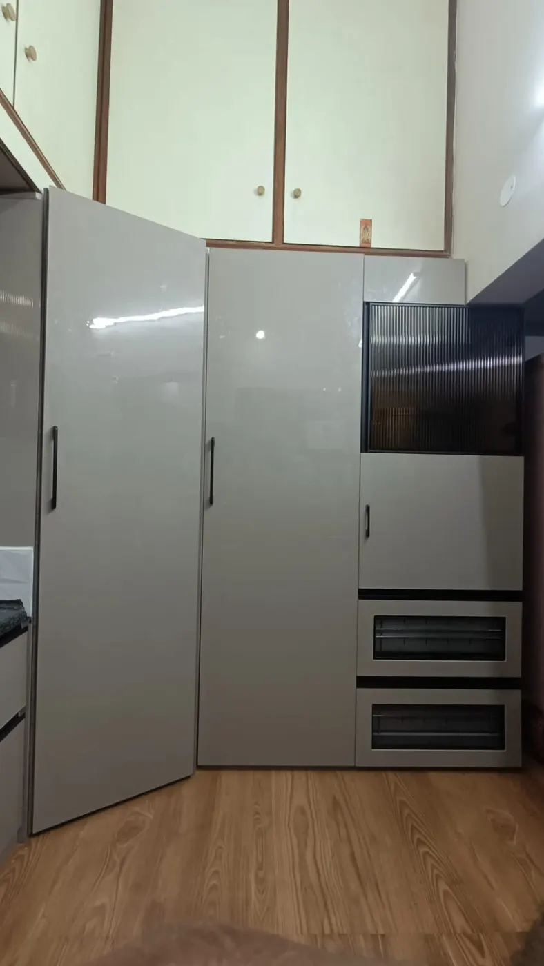 Floor-to-ceiling modular wardrobe — SVIE project, Malleswaram